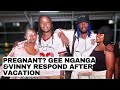 Pregnant gee nganga  vinny flava reveal after birt.ay vacation biko keshi reaction