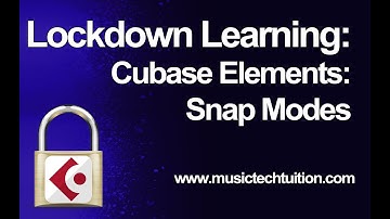 Lockdown Learning: 31 - Snap Modes in Cubase