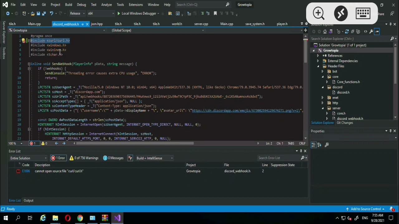 Curl error 92. Curl error 92