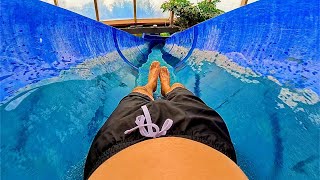 Classic Pool Slide Ride 💦 | Atlantis Dorsten 🇩🇪