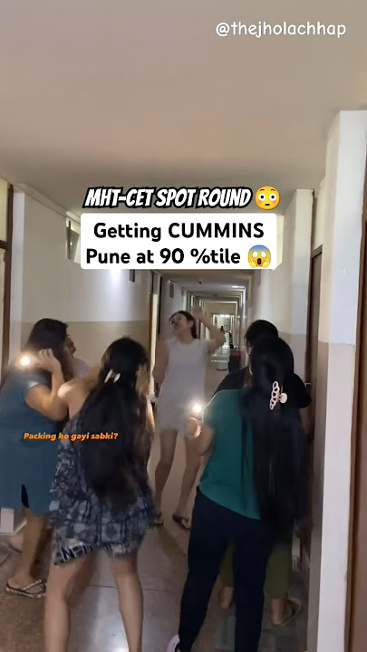 After getting CUMMINS Pune at 90%tile | MHT CET 2024 Top Colleges #shorts #mhtcet #cet  #college