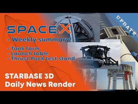 SpaceX 3D Summary! Construction progress Starbase Launch site, Boca Chica June 7 2021