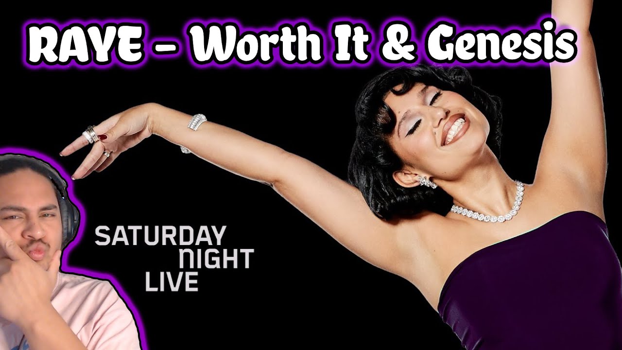 RAYE - Worth It & Genesis (SNL) REACTION!
