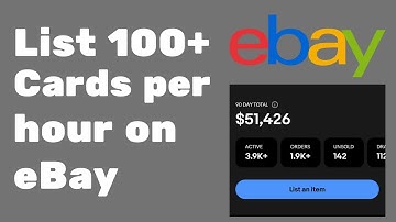 How To List 100+ Pokemon Cards Per Hour On EBay | Beginner Guide 2024