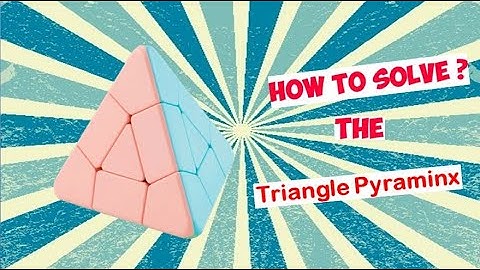 MoYu Triangle Pyraminx