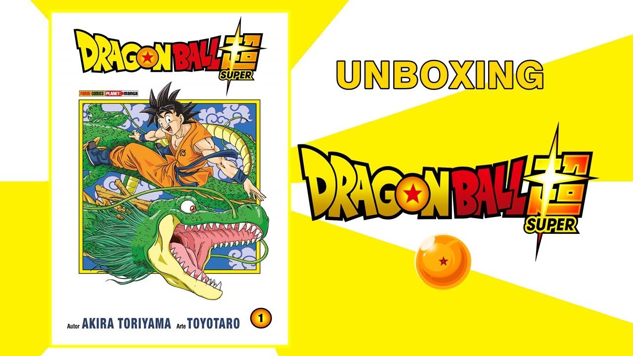 Mangá - Dragon Ball Super: Volume 1 - UNBOXING - YouTube