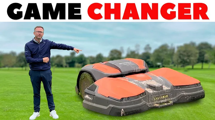 Husqvarna robots are cutting all the grass on the golf course