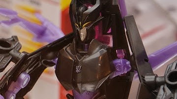 Transformers Prime Robots In Disguise deluxe class figures on display at BotCon 2012