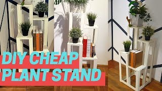 How to make plant stand at home- simple and easy way modern stand. diy
cheap beautiful with cardboard for indoor decor. downloa...
