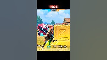 I Survived The 1vs4 Challenge In Free Fire! #shorts #freefire #freefireshorts