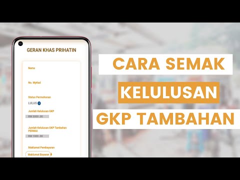 Cara Semak Status Kelulusan GKP Tambahan Guna Telefon