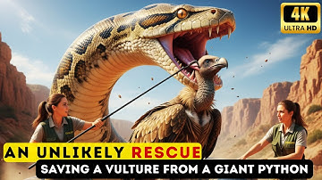 Saving a Vulture from a Giant Python | ResQPets