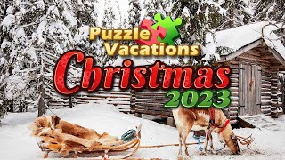 Puzzle Vacations: Christmas 2023 Game Trailer screenshot 1