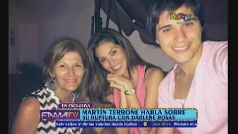 Martn Terrone habl sobre su ruptura con Darlene Ro...
