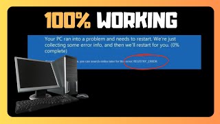 How to FIX Registry Errors in Windows- SIMPLE GUIDE