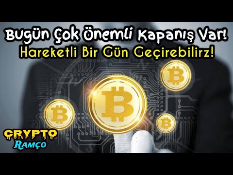 #Bitcoin Analiz - Bugun Cok Onemli Kapanis Var! Hareketli Bir Gun Gecirebiliriz! Btc Teknik Forex