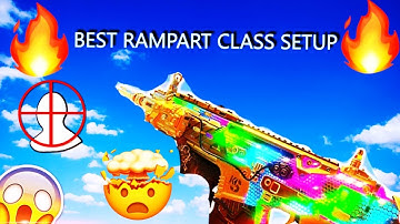 THE RAMPART IS INSANE, BEST CLASS SETUP..🤯