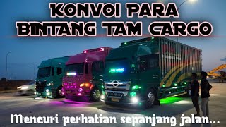 Bintang Tam Cargo konvoi nyebrang Sumatra bikin orang2 melirik...