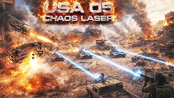 USA 05 CHAOS LASER - Command & Conquer Generals Shockwave Chaos