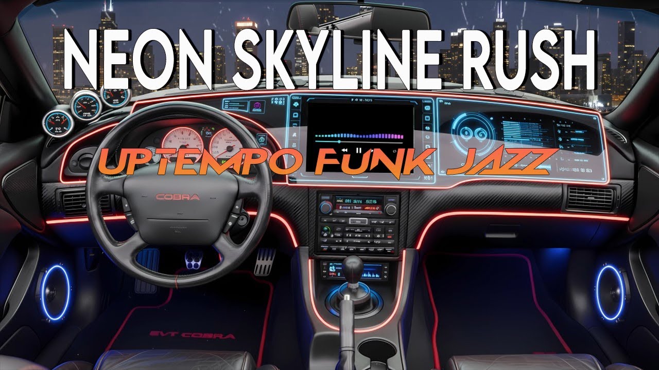 Midnight City Funk 🌃🎷 Fast Jazz Grooves for Endless Road Trips 🔥✨