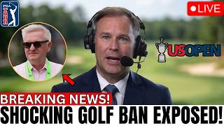 🚨 PGA Tour Ban Controversy ERUPTS After Analyst's Stain On The Game Bombshell