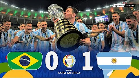 Brasil 0 x 1 Argentina ● 2021 Copa América Final Extended Goals & Highlights HD - DayDayNews