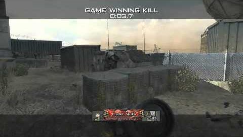mw3 quick scope trick shot