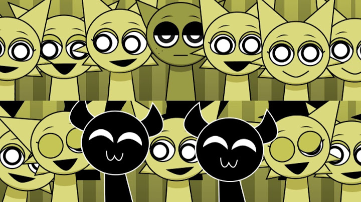 Sprunki Mustard but everyone turned into WENDA (except Gray) 🤍🤍🤍 An Interesting and Fun mod 😂
