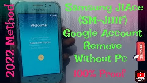 Samsung J1 Ace (SM-J111f) Frp Bypass/Google Account Remove Without Pc Offline..