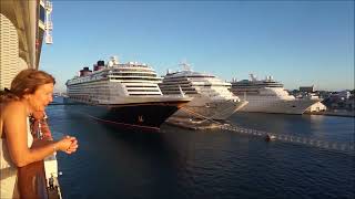 Celebrity Eclipse & Disney Dream Horn Battle