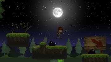 A boy and his blob PC Bonus Level 1-1, 100%, full walkthrough