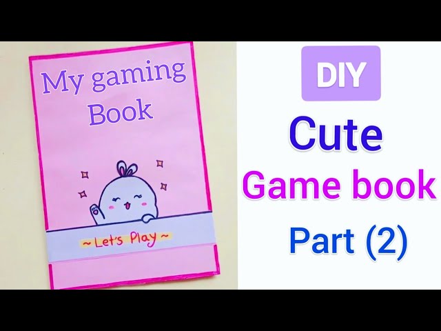 10 Paper Games in a book / DIY Cute Gaming Book / How to make paper gaming book | DIY Paper games class=