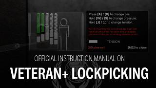 How to Lockpick New Pins In Veteran+ | PROJECT APEX