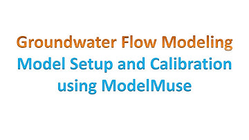 ModelMuse: MODFLOW and PEST