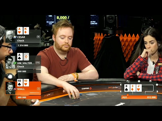 Cesar Shows Firaldo the BLUFF! | Classic Hands - MILLIONS South America 2020 | partypoker