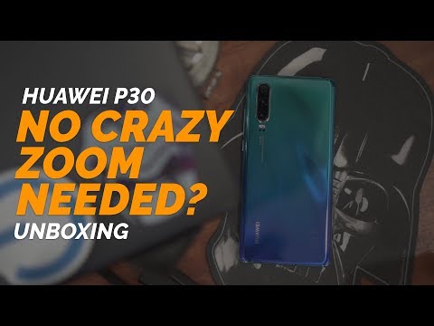 HUAWEI P30 UNBOXING - NO CRAZY ZOOM NEEDED?