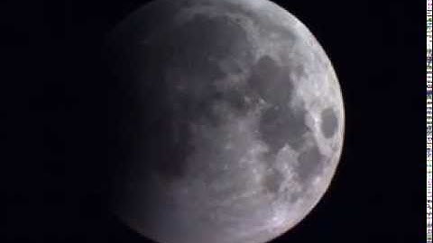 Time Lapse April 4, 2015 Lunar Eclipse