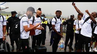 LOS JUGADORES DEL NZALANG LLEGAN EN MALABO🇬🇶 ¡¡¡LOCURA EN TODA LA CIUDAD!!!