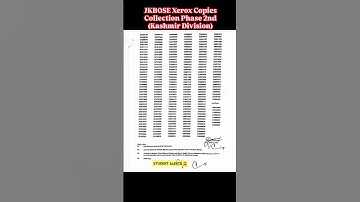 Notification for Collection of Xerox Copies of Answer Scripts for Class 12th 2025 - Phase-2nd