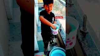 Balty aur Dabbe Se Holi Colour 😀😇 #funny #comedy #shorts #nayevideo #hunarvideo #reels #hunarveer