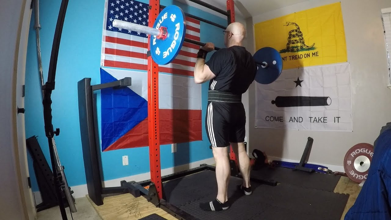 11-7-2018 Jason Blaha Training - Pause Squat, CGBP, Pull Ups, Press & Deficit Deadlift
