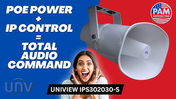 This IP Horn Speaker Changes the Game! | Uniview IPS302030-S Review