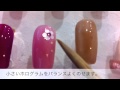 ホログラムお花ネイルの作り方　ポリッシュ編　【ネイリストもちこ】