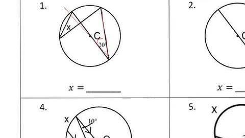 Inscribed Angles Practice Problems (College: Section 8.2 Practice)