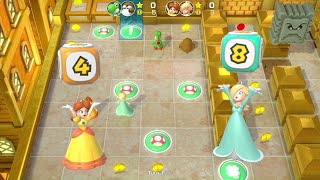 Super Mario Party - Partner Party - #64: Tantalizing Tower Toys - Daisy, Rosalina, Yoshi, Monty Mole