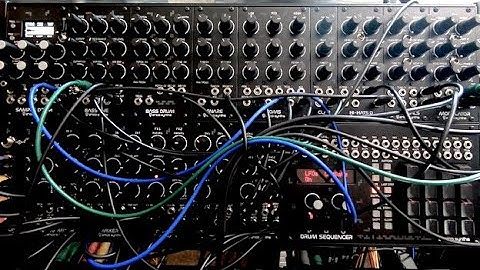 Erica Synths Techno System + Elektron Octatrack + Analog Heat MK2 // Jam 3 #technotheworld