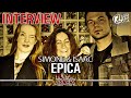 Capture de la vidéo Epica (Simone Simons & Isaac Delahaye) - Interview @Linea Rock 2012 By Barbara Caserta