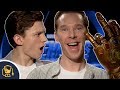 Benedict Cumberbatch Flips Off Tom Holland and Dodges Avengers Spoilers in Marvel Interview