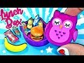 🌟 ЛАНЧ БОКС для КУКОЛ и БАНАН 💖 BACK TO SCHOOL 😍 СВОИМИ РУКАМИ DIY Мастер класс Анна Оськина