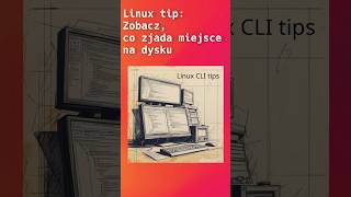 Linux Debian - sprawdź co zjada miejsce na dysku (CLI Tips) #linux #debian #linuxtips